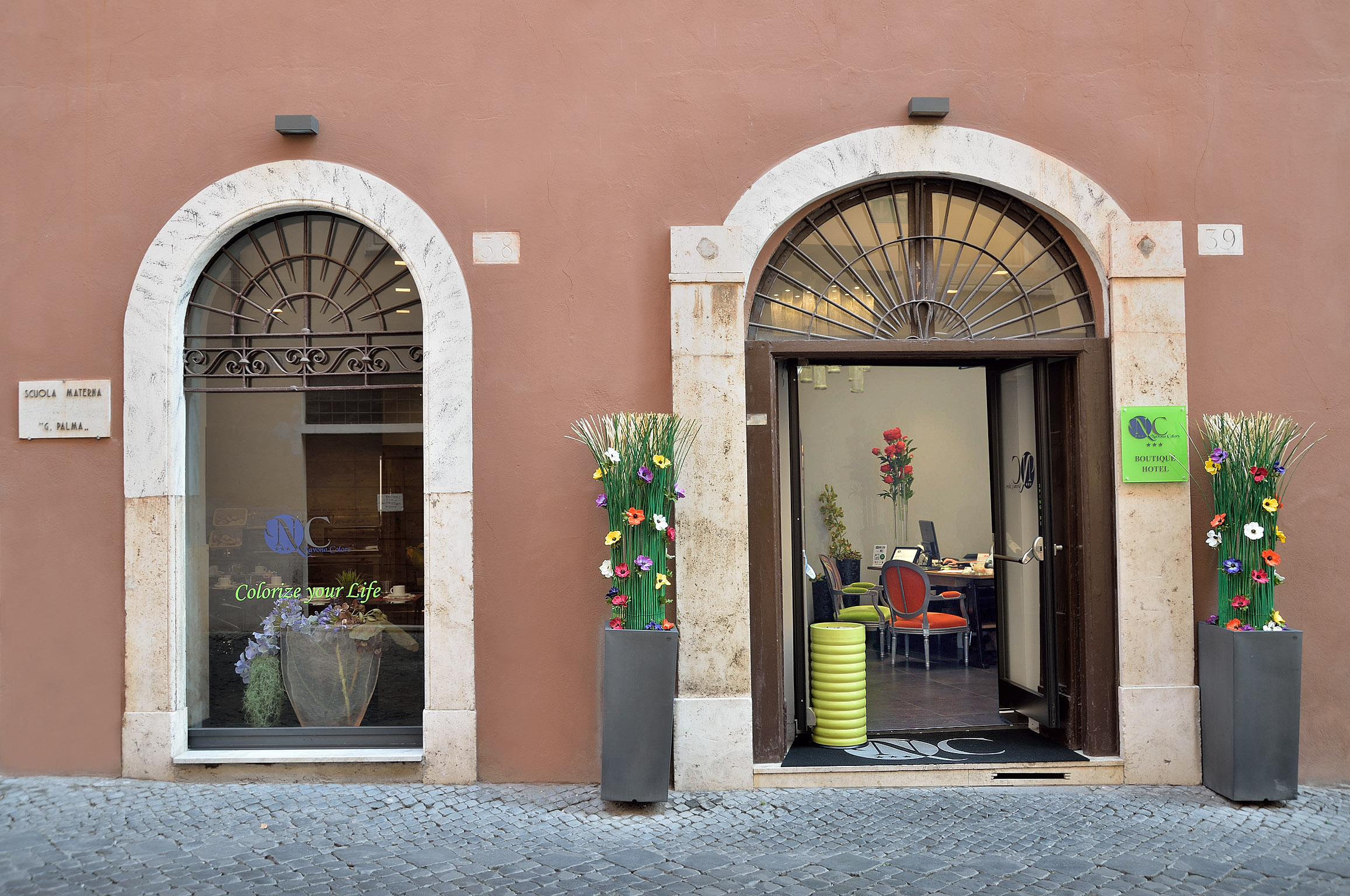 Navona Colors Hotel Рим Экстерьер фото